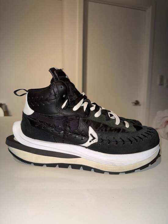 Nike Other - Nike x sacai x Jean Paul Gaultier VaporWaffle Black Size 10
